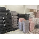 Toptan havlu takımı imalatı - pudra pembesi 